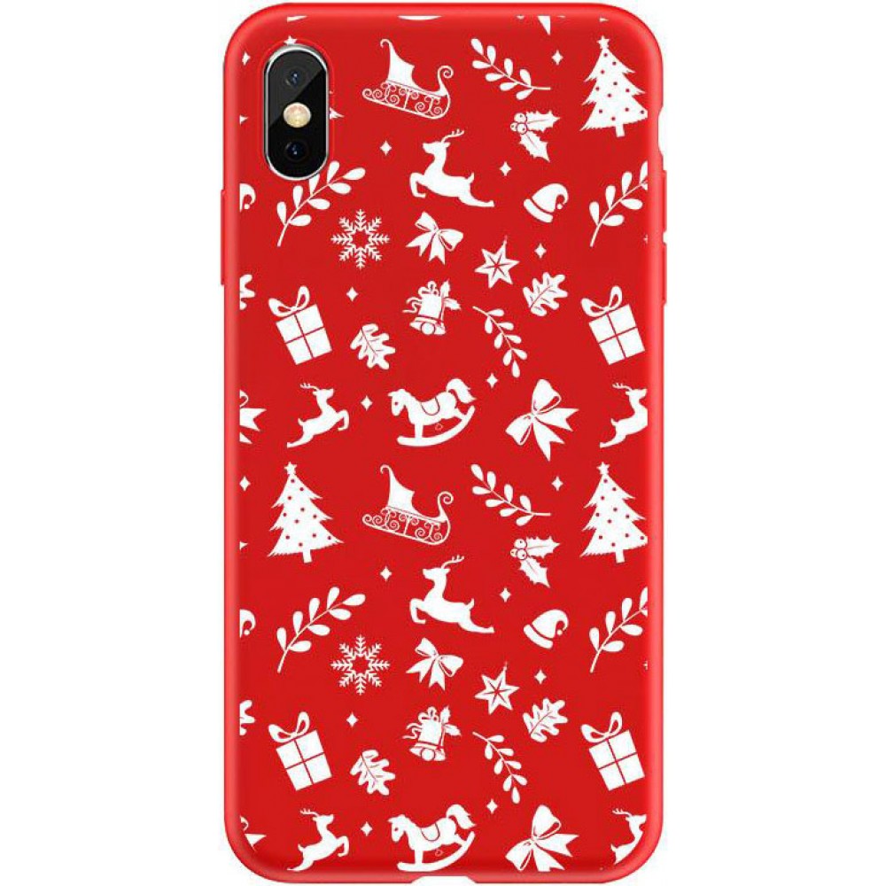 Hülle iPhone X / Xs - Noël Patterne