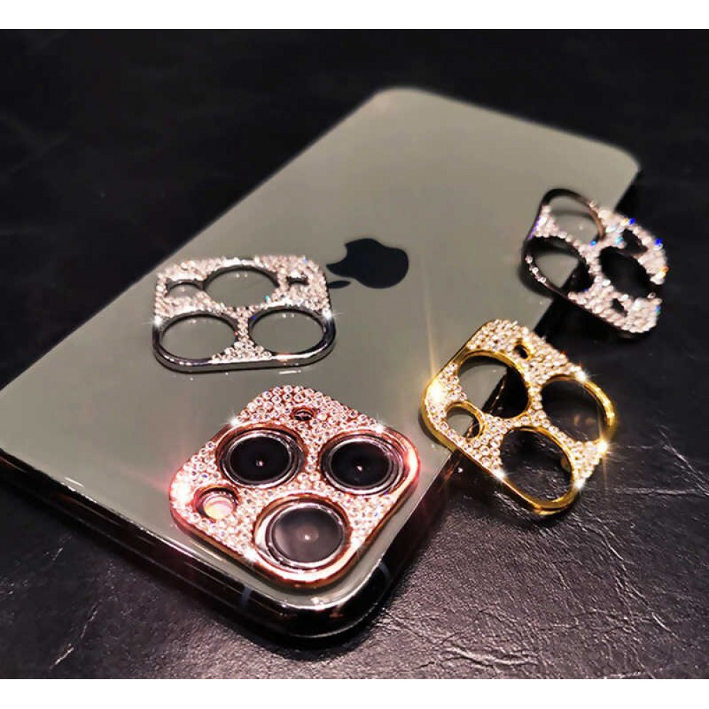 Gold Strass Kamera Dekoration - iPhone 11 Pro Max