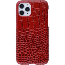 Hülle iPhone 11 Pro Max - Luxury Crocodile - Rot