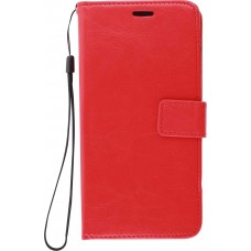 Hülle Samsung Galaxy A53 5G - Premium Flip Leder Tasche - Rot