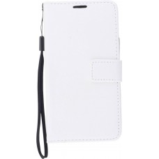 Hülle Samsung Galaxy A51 - Premium Flip Leder Tasche - Weiss