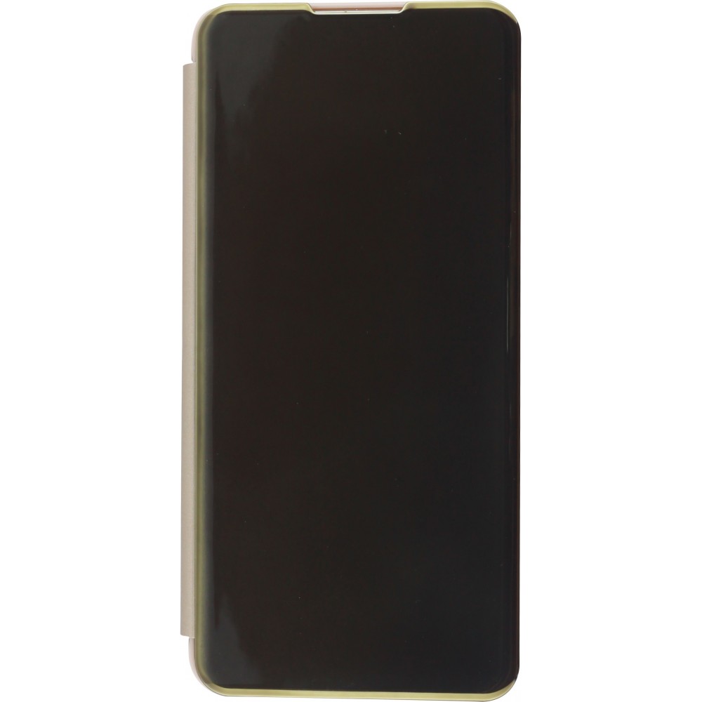 Hülle Samsung Galaxy S21 5G - Clear View Cover - Gold