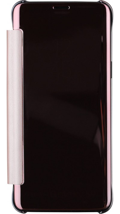 Hülle Samsung Galaxy S9+ - Clear View Cover - Hellrosa