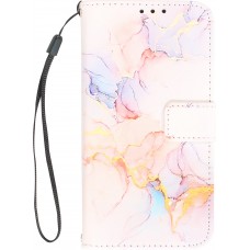 iPhone 12 / 12 Pro Case Hülle - Flip Wallet Liquid Color mit Magnet Verschluss - Sunrise