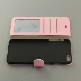 Hülle iPhone 6/6s - Premium Flip - Hellrosa