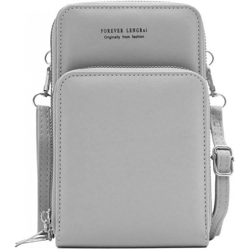 Mini elegante Handtasche universal Transporttüte für Smartphone - Weiss