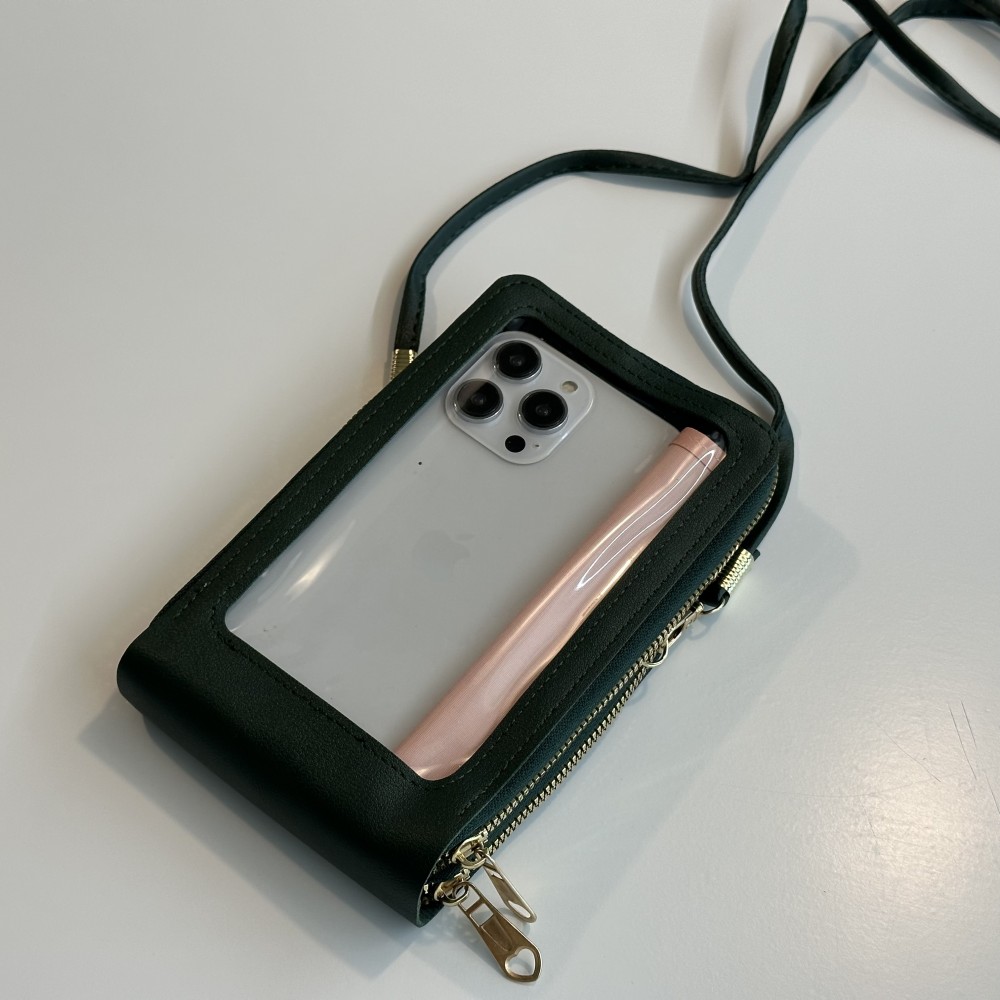 Mini elegante Handtasche universal Transporttüte für Smartphone - Weiss