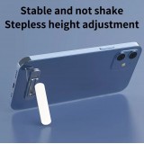 Mini Smartphone & Tablet Halter faltbar Aluminium Desktop Ständer - Schwarz