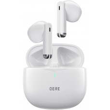 QERE E28 Kabellose Bluetooth 5.3 Kopfhörer In-Ear HIFI mit Nois cancellation, IPX5 & Touch Control - Weiss