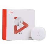 QERE E28 Kabellose Bluetooth 5.3 Kopfhörer In-Ear HIFI mit Nois cancellation, IPX5 & Touch Control - Weiss