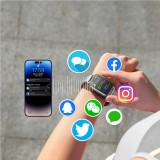 Smart Watch Joyroom JR-FT5 intelligente Armbanduhr IP68 Bluetooth für iPhone & Android - Silber