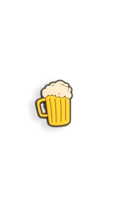 Charm bijou 3D pour coque avec trous style Crocs - Cheers to Beer