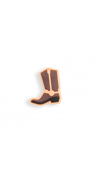 Charm bijou 3D pour coque avec trous style Crocs - Cowboy Boots