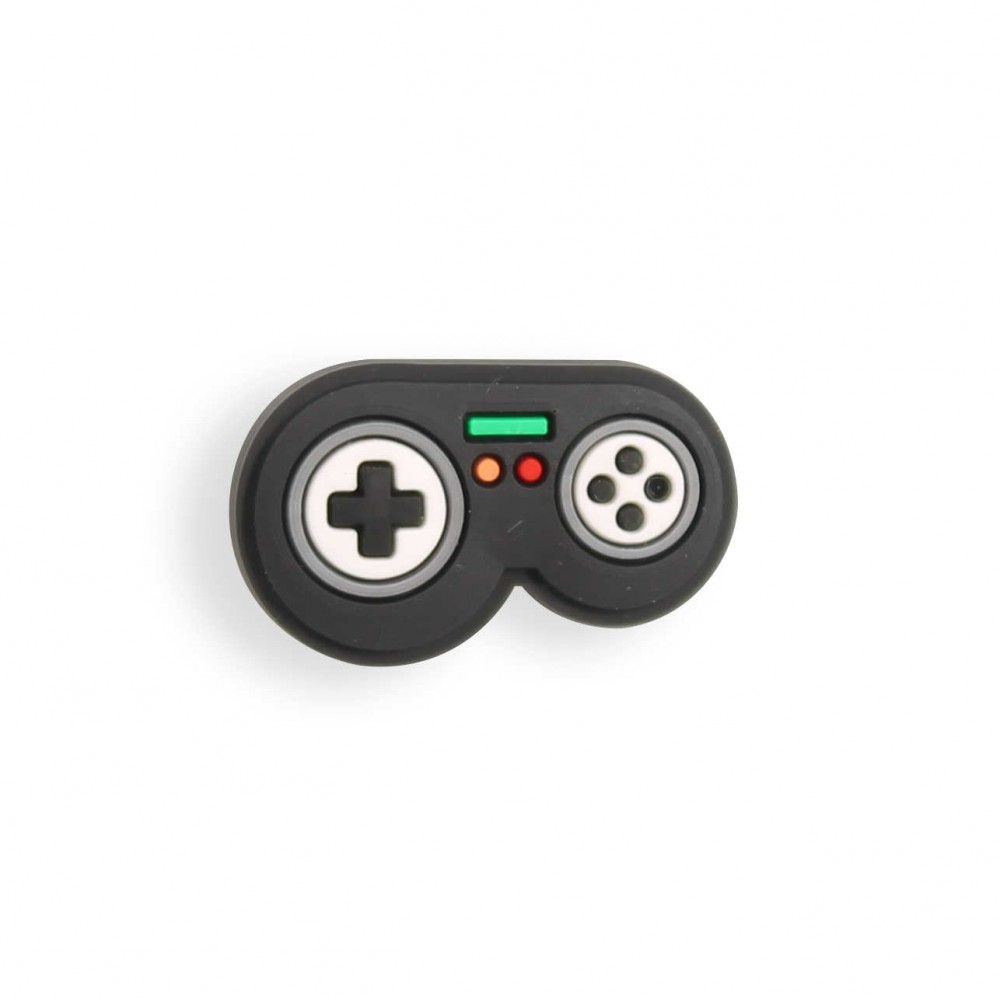 3D-Schmuck Charm für Silikonhülle mit Löcher im Crocs-Stil - Gamecube Controller