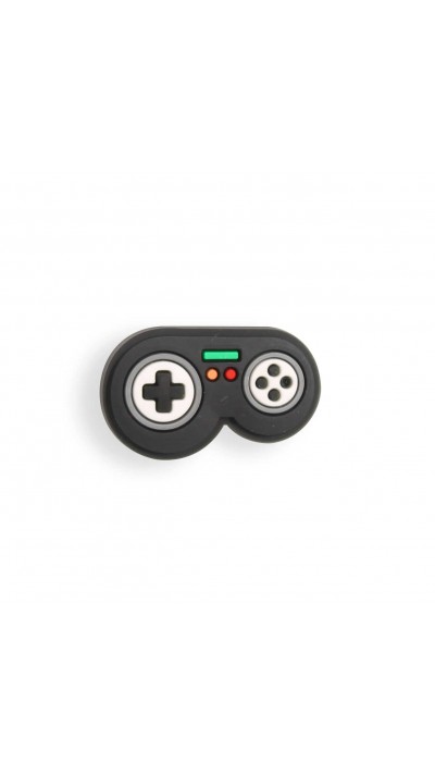 3D-Schmuck Charm für Silikonhülle mit Löcher im Crocs-Stil - Gamecube Controller