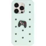 3D-Schmuck Charm für Silikonhülle mit Löcher im Crocs-Stil - Modern Game Controller