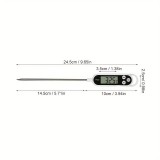 Elektronischer Fleisch- und Lebensmittel Thermometer mit LCD-Anzeige - Weiss