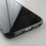 Hülle iPhone 11 Pro Max - Silikon schwarz Marble 04