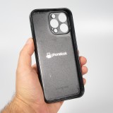 iPhone 15 Pro Max Case Hülle - Silikon schwarz 100% einzigartig erstellt dank Deiner Kreativität und künstlicher Intelligenz (KI)