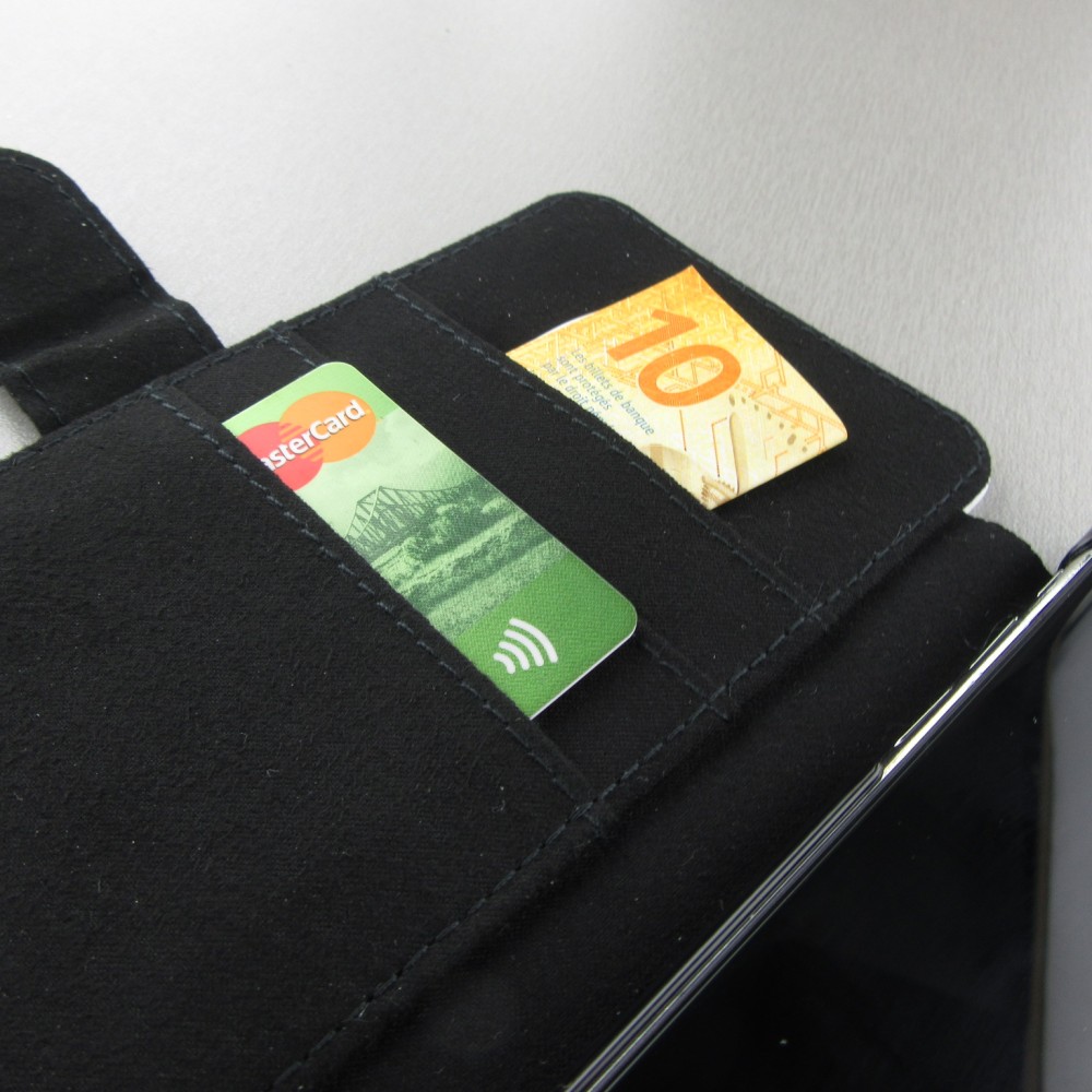 Hülle iPhone Xs Max - Wallet schwarz Summer 18 24