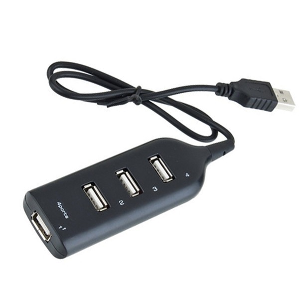 4-Port USB Hub Highspeed Multiport 4x USB-A / PC / Laptop / TV ...